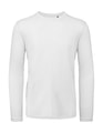 Heren T-shirt Lange Mouw B&C Inspire TM070 White